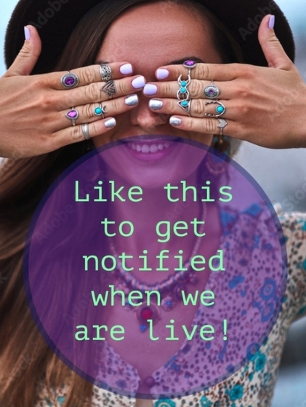 LIKE TO BE NOTIFIED WHEN OUR 50% OFF LIVE IS ON!